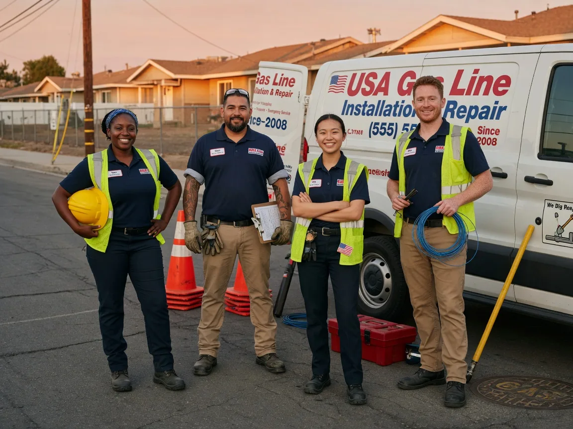 Gas Line Installation company in Jacob, IL